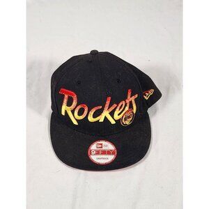Houston Rockets New Era 9Fifty Embroidered Baseball Truckers Back Cap